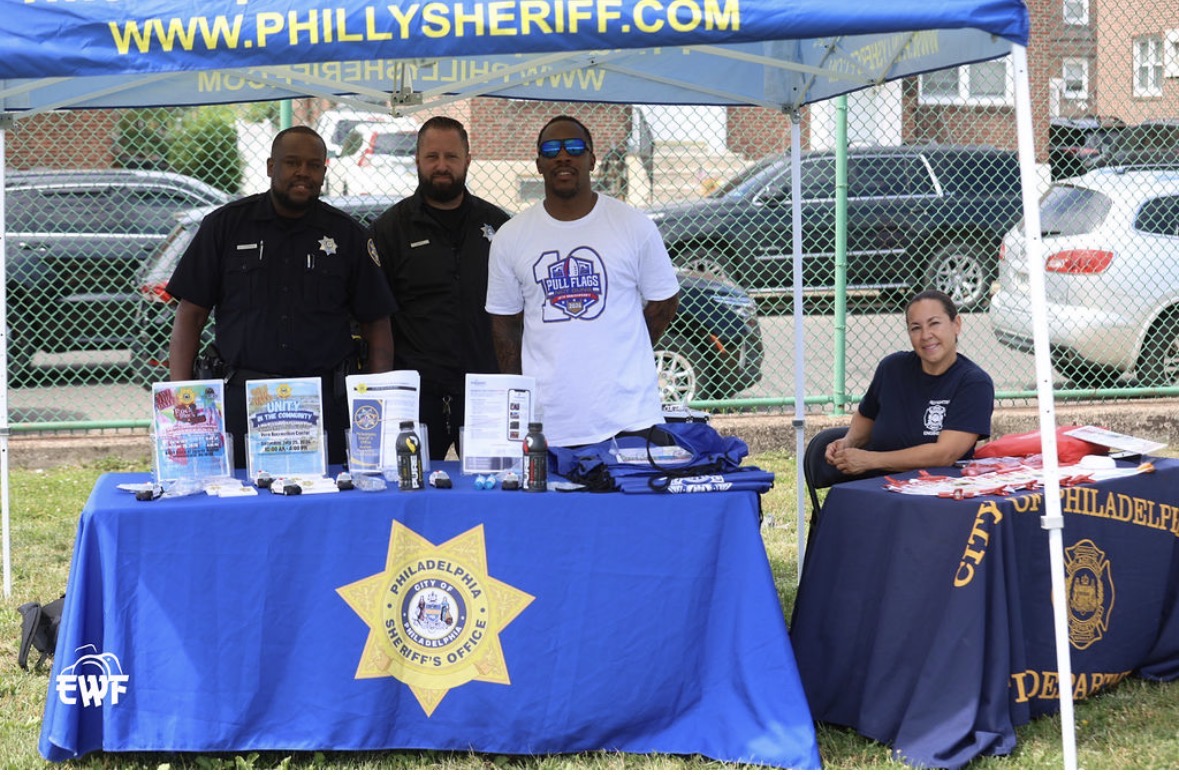 Community partnership with Philadelphia Sheriff Office